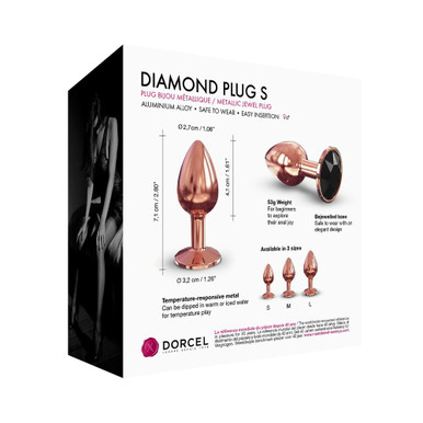 Dorcel Diamond Plug – Rose Gold - Image 4
