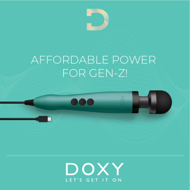 Doxy Wand 3 Turquoise USB Powered - Image 3