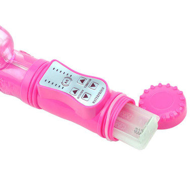 Pink Rabbit Vibrator With Thrusting Motion - Image 4